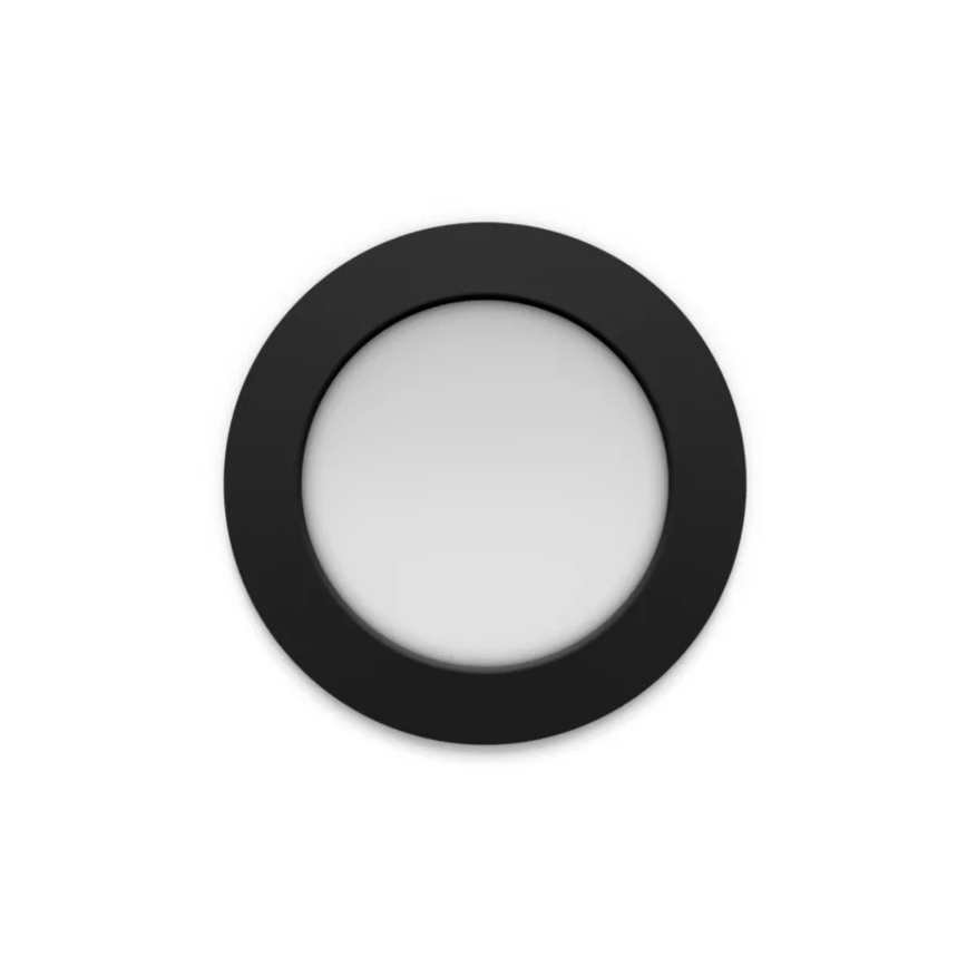 Philips - Pack de 2 luminárias embutidas para casa de banho LED RGBW dimerizáveis Hue SLIM LED/12W/230V 2000-6500K preto IP44