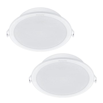 Philips - CONJUNTO 2x Foco de encastrar LED LED/23,5W/230V