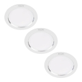 Philips - CONJUNTO 3x Foco de encastrar LED LED/3,5W/230V 3000K