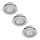 Philips - CONJUNTO 3x Foco de encastrar LED LED/4.5W/230V 2,700K