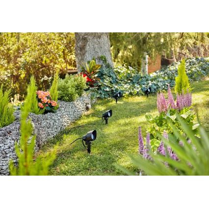 Philips - CONJUNTO 3x Foco LED Exterior LED/6W/230V 2700K IP44