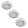 Philips - CONJUNTO 3x Luzes LED para casa de banho com regulação DIVE 1xLED/5,5W/230V IP65