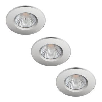 Philips - Conjunto de 3 Candeeiros de Casa de Banho LED Dimerizáveis DIVE LED/5,5W/230V IP65