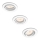 Philips - Conjunto de 3 focos encastrados PERIDOT 1xGU10/7W/230V branco