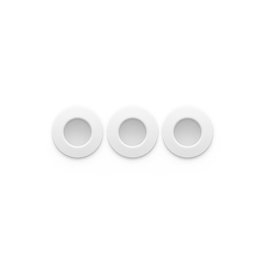 Philips - Pack 3x Luminária de embutir para casa de banho LED RGBW regulável Hue SLIM LED/8,3W/230V 1000-20000K branca P44