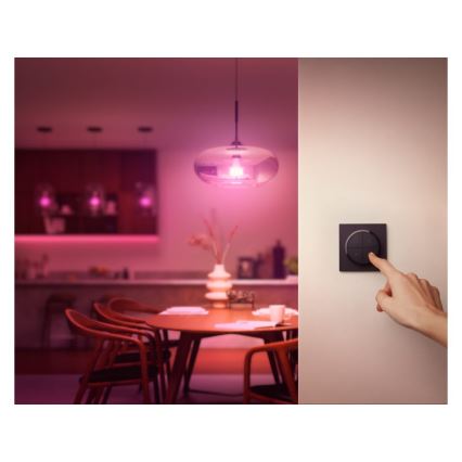 Philips - Controlo remoto com interruptor Hue TAP 1xCR2032 preto