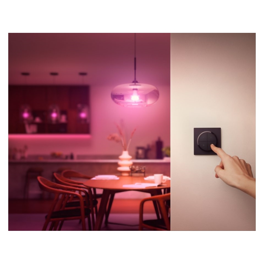 Philips - Controlo remoto com interruptor Hue TAP 1xCR2032 preto