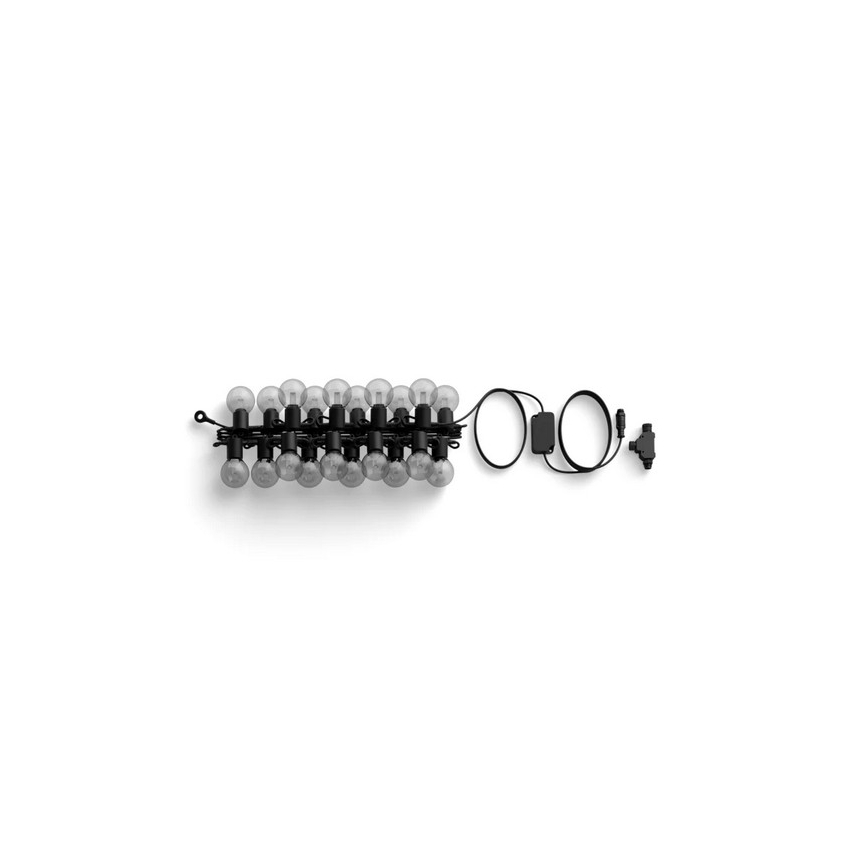 Philips - Cordão LED RGBW Hue FESTAVIA para exterior, extensível e dimerizável, 20xLED, 14m, IP65