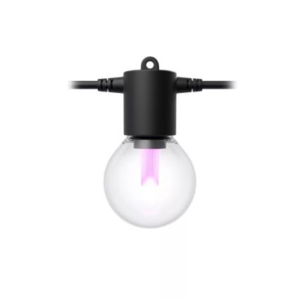 Philips - Cordão LED RGBW Hue FESTAVIA para exterior, extensível e dimerizável, 20xLED, 14m, IP65
