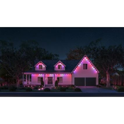 Philips - Hue FESTAVIA LED RGBW, guirlanda luminosa dimerizável para exterior, 32 LEDs, 18 m, 1000–20000 K, IP65