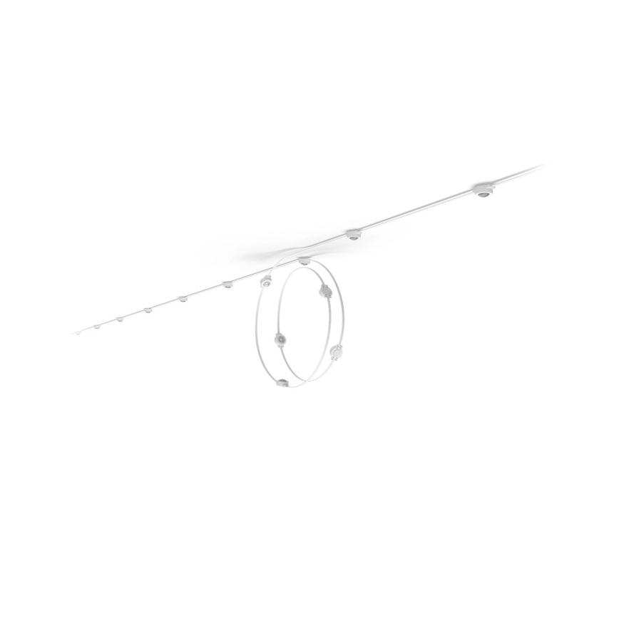 Philips - Hue FESTAVIA LED RGBW, guirlanda luminosa dimerizável para exterior, 32 LEDs, 18 m, 1000–20000 K, IP65