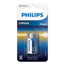 Philips CR123A/01B - Célula de lítio CR123A MINICELLS 3V 1600mAh