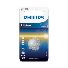 Philips CR2032/01B - Célula de botão de lítio CR2032 MINICELLS 3V 240mAh