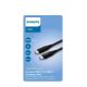 Philips DLC5206C/00 - Cabo USB conector USB-C 3.0 2m preto/cinzento