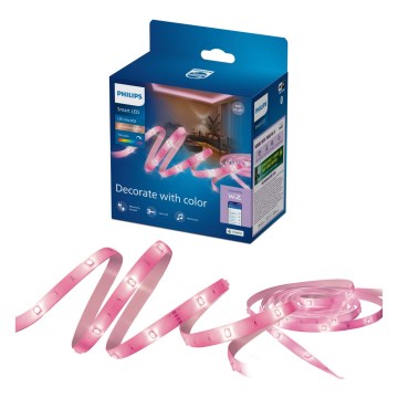 Philips - Fita LED RGB dimerizável SMART STRIP 5m LED/7W/230V 2200-6500K Wi-Fi