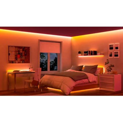 Philips - Fita LED RGBIC regulável SMART STRIP 4m LED/12W/230V 2700-6500K Wi-Fi