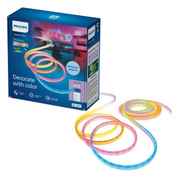 Philips - Fita LED RGBIC regulável SMART NEON FLEX 10m LED/45W/230V 2700-6500K Wi-Fi