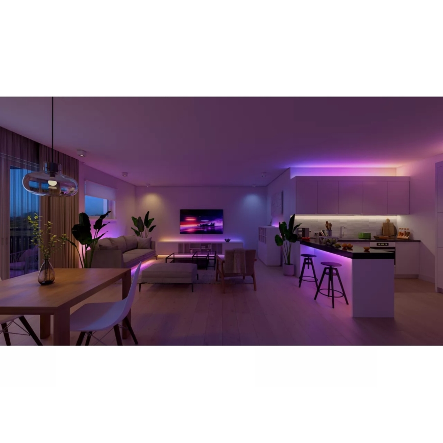 Philips - Fita LED RGBW dimerizável Hue ESSENTIAL 5m LED/15,3W/230V 2200-6500K