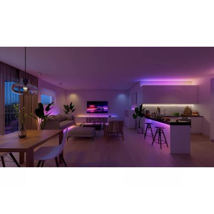 Philips - Fita LED RGBW regulável Hue ESSENTIAL White And Color Ambiance 5m LED/19W/230V 2200-6500K