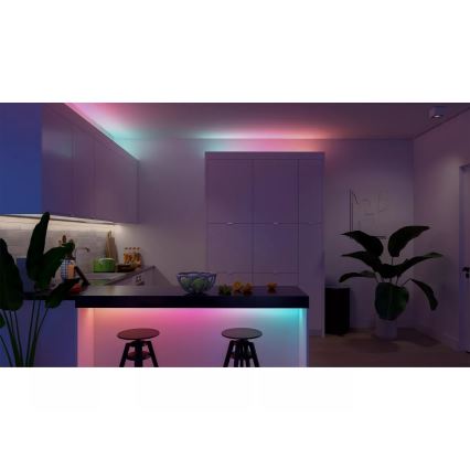 Philips - Fita LED RGBW regulável Hue ESSENTIAL White And Color Ambiance 5m LED/19W/230V 2200-6500K