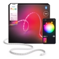 Philips - Fita LED RGBW dimerizável Hue FLUX 10 m LED/60W/230V 2200-6500K