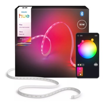 Philips - Fita LED RGBW dimerizável Hue FLUX 10 m LED/60W/230V 2200-6500K