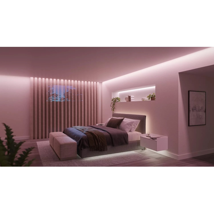 Philips - Fita LED RGBW regulável Hue WHITE AND COLOR AMBIANCE 10m LED/20W/230V 2000-6500K