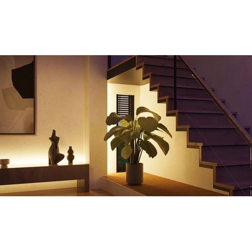 Philips - Fita LED RGBW regulável Hue WHITE AND COLOR AMBIANCE 10m LED/20W/230V 2000-6500K