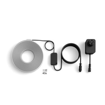 Philips -LED RGBW Fita exterior regulável Hue FLUX 10m LED/30W/230V 2200-6500K IP67
