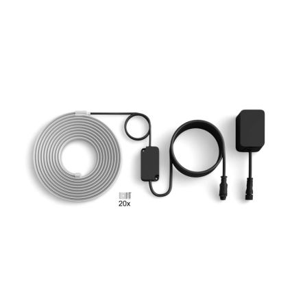 Philips - Fita LED RGBW dimerizável para exterior Hue FLUX 5m LED/30W/230V 2200-6500K IP67
