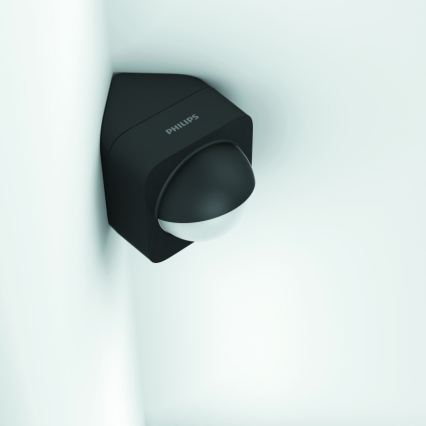 Philips - Fita LED RGBW dimerizável para exterior Hue FLUX 5m LED/30W/230V 2200-6500K IP67 + sensor de movimento