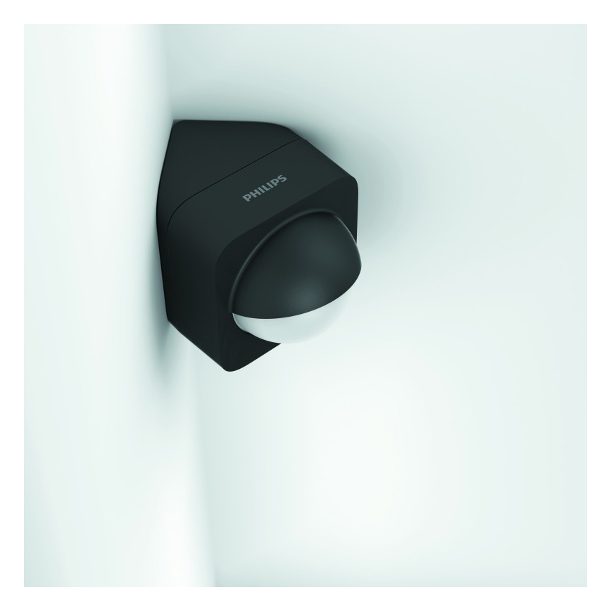 Philips - Fita LED RGBW dimerizável para exterior Hue FLUX 5m LED/30W/230V 2200-6500K IP67 + sensor de movimento