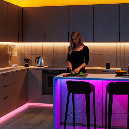Philips - Fita LED RGBIC dimerizável SMART STRIP 10m LED/43W/230V 2700-6500K Wi-Fi