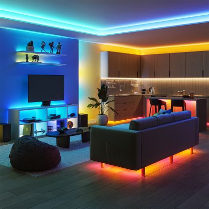 Philips - Fita SMART STRIP LED RGBIC dimerizável 3 m LED/13W/230V 2700-6500K Wi-Fi