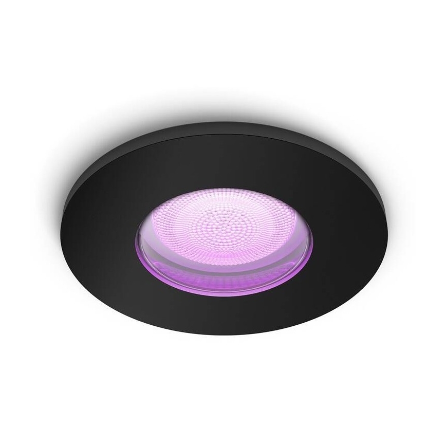 Philips - Foco de encastrar de casa de banho LED RGBW com regulação Hue XAMENTO GU10/5,7W/230V IP44