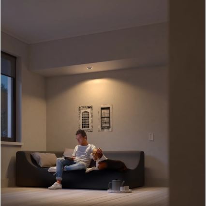 Philips - Foco de encastrar LED com regulação Hue MILLISKIN 1xGU10/4,2W/230V 2200-6500K branco