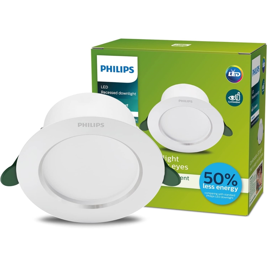 Philips - Foco de encastrar LED LED/6,5W/230V 4000K