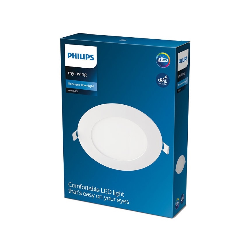 Philips - Foco de encastrar LED SLIM LED/9W/230V 3000K