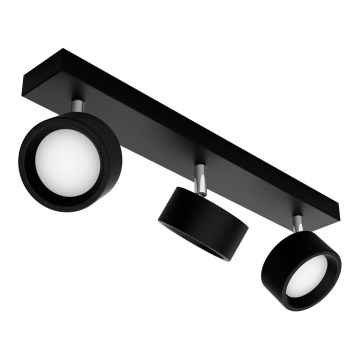 Philips - Foco LED 3xLED/5,5W/230V preto