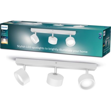 Philips - Foco LED 3xLED/5,5W/230V branco