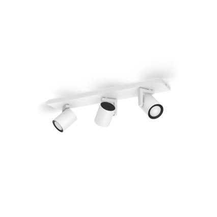 Philips - Foco LED RGBW com regulação Hue ARGENTA 3xGU10/4,2W/230V 2000-6500K