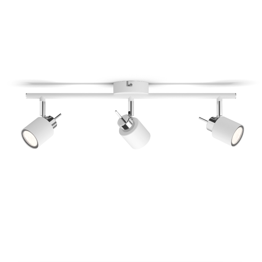 Philips - Foco 3xGU10/35W/230V branco