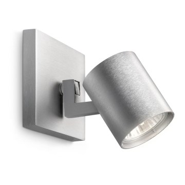 Philips - Foco RUNNER 1xGU10/20W/230V cromado mate