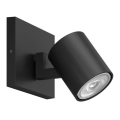 Philips - Foco RUNNER 1xGU10/20W/230V preto