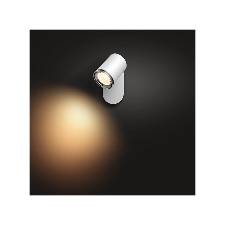 Philips - Luminária de banheiro LED dimmerizável Hue ADORE 1xGU10/5W/230V IP44 + controlo remoto