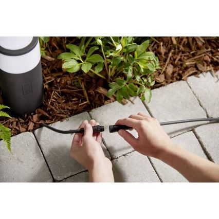 Philips - Lâmpada exterior LED RGB regulável Hue CALLA LED/8W/24V IP65