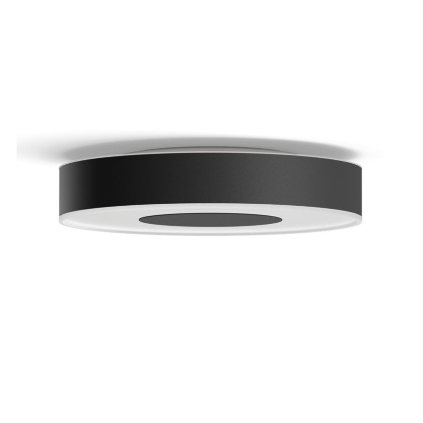 Philips - Luminária de teto LED RGB dimerizável Hue INFUSE LED/33,5W/230V 2000-6500K Ø 381 mm preto