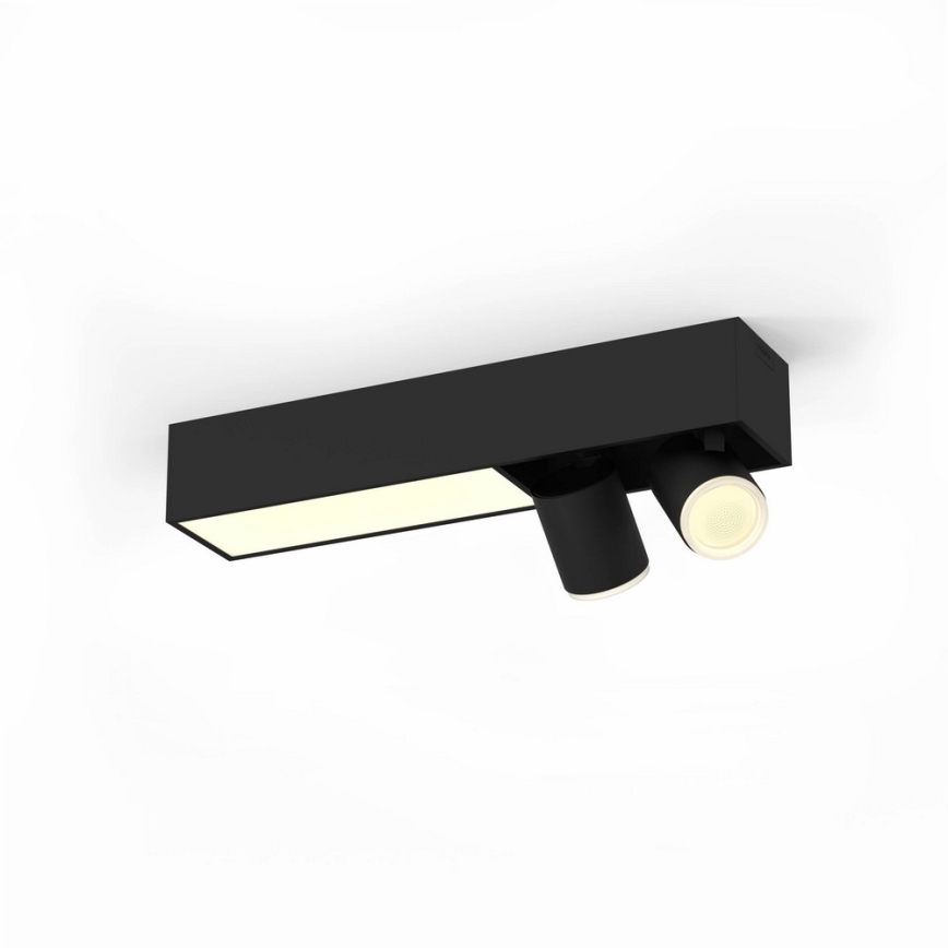 Philips - Luminária de embutir LED RGBW regulável Hue CENTRIS LED/11W/230V + 2xGU10/5,7W