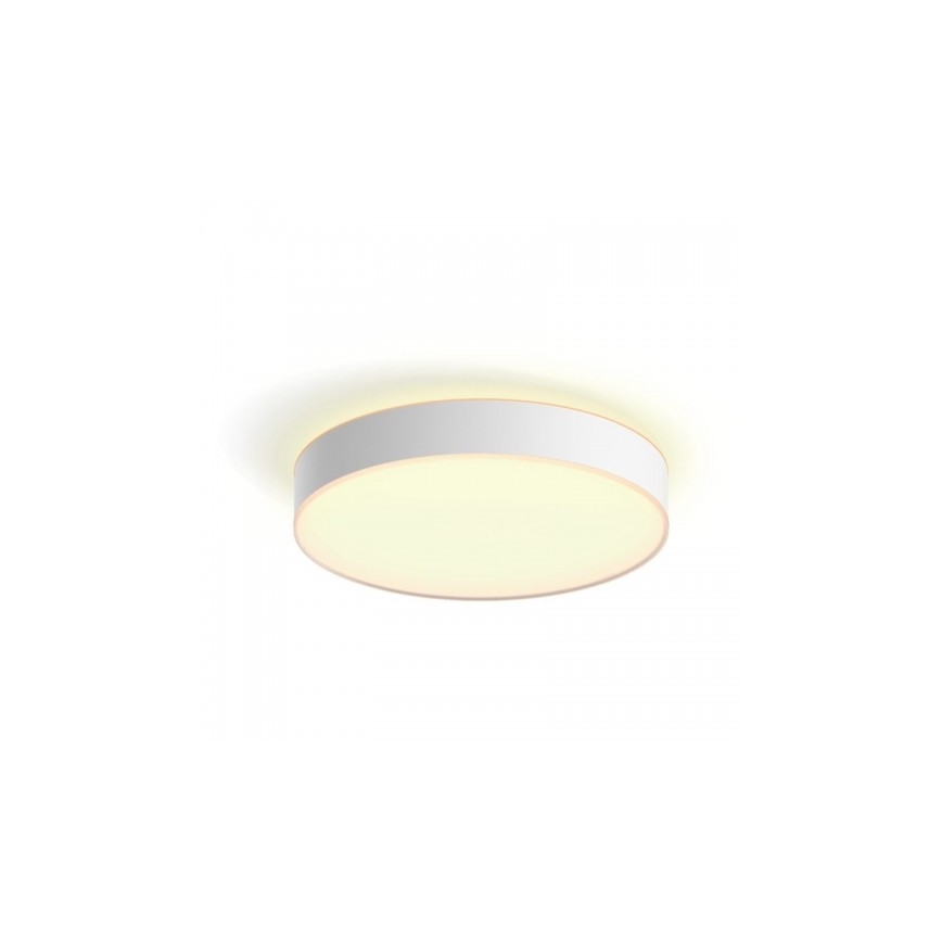 Philips - Luminária de banheiro LED regulável Hue DEVERE LED/33,5W/230V IP44 diâmetro 425 mm 2200-6500K + controlo remoto