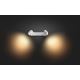 Philips - Iluminação de casa de banho LED com regulação Hue ADORE 2xGU10/5W/230V IP44